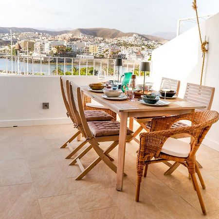 Beachfront Haus Meer In The Heart Of Arguineguin Exteriör bild